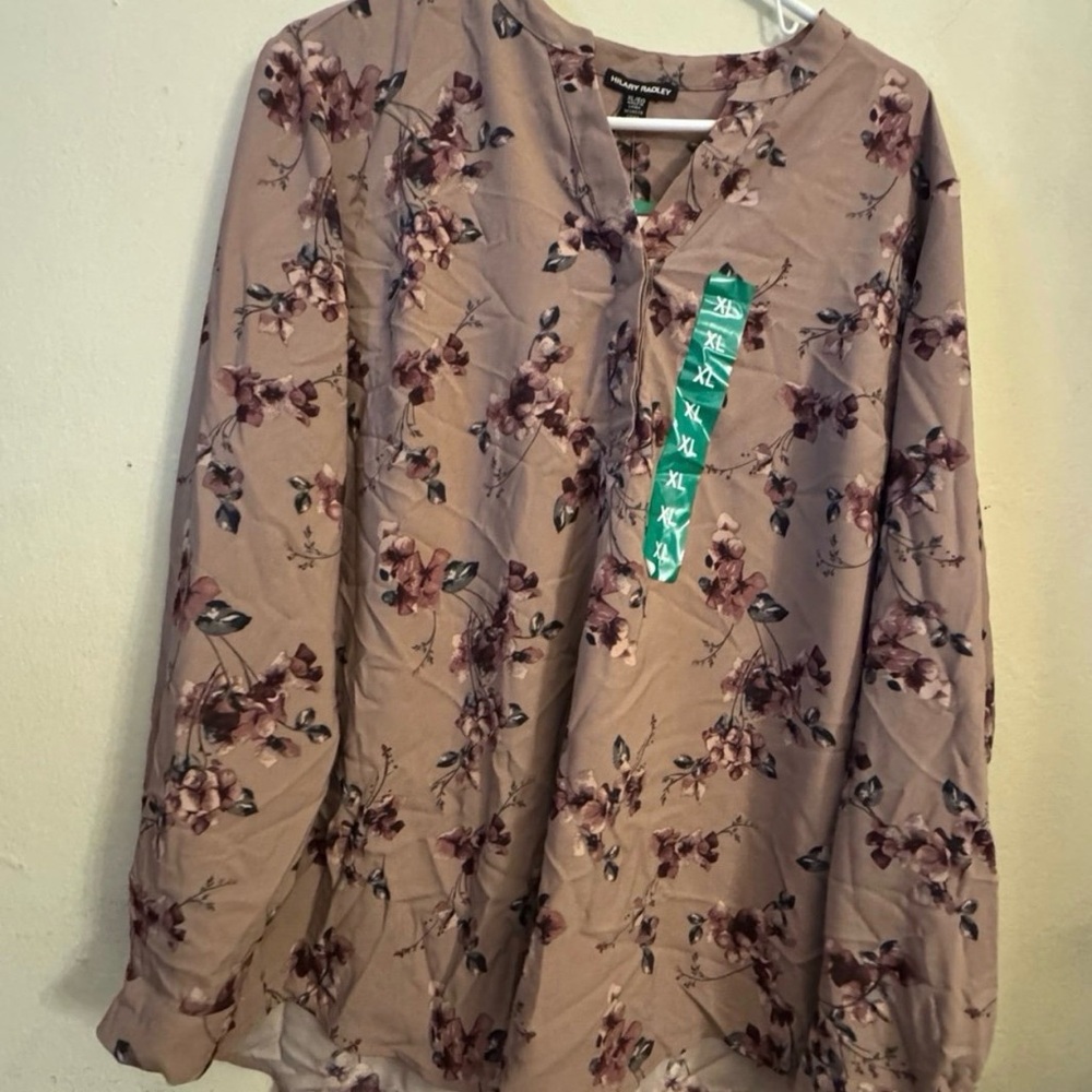 Hilary Raldey long sleeve blouse Extra large